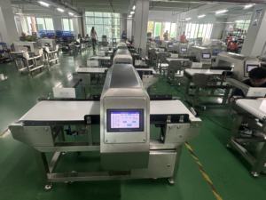 Chaîne de production d'emballage de feuille d'aluminium d'écran tactile de haute précision de bonbons de CQ-807 CHAOQIANG détecteur de métaux de nourriture avec le rejet d'aileron - Product Image 6