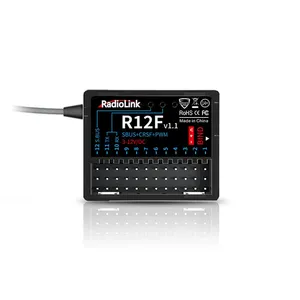 Récepteur RC Radiolink R12F V11 12 canaux 2,4 GHz, best-seller, avec <span class=keywords><strong>simulateur</strong></span> intégré, compatible avec les avions, voitures et bateaux RC. - Product Image 1