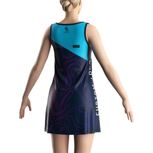 Fashion Sublimation Training Team Bodybuilding Paste Number Plate Wholesale Tennis <b>Skirts</b> <b>Skirt</b> Pattern Netball Dress - Product Image 6