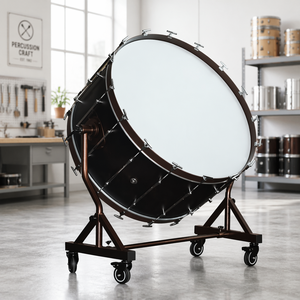 36 pulgadas 40 pulgadas 40 Symphony Big Snare Drum Marching Band Soporte de tambor con ruedas Instrumento musical para interiores Juego de batería de metal ligero - Product Image 1