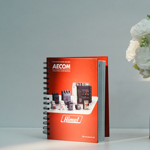 Factory Direct Sale Custom Sewing Bound Hardcover Leather/Fabric Cover 120 Sheets Promotion Use Notebooks - Product Image 3