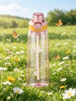 Bouteille d'eau sans sucre, sans fuite, parfumée, pour adultes, enfants, sport, course à pied, randonnée, école