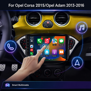 รับทำโลโก้ตามสั่ง ระบบนำทาง GPS หน้าจอ 9 นิ้ว ระบบ Android IPS วิทยุ FM รองรับ CarPlay สำหรับรถ <span class=keywords><strong>Opel</strong></span> <span class=keywords><strong>Corsa</strong></span> ปี <span class=keywords><strong>2015</strong></span> และ <span class=keywords><strong>Opel</strong></span> Adam ปี 2013-2016 - Product Image 1