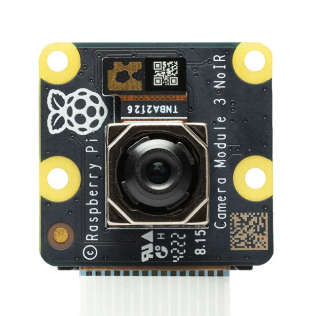 Raspberry Pi 3 NoIR Camera for SBC IMX708 12MP CSI 75° Wide Angle with PDAF Autofocus