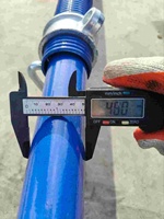 Étais de soutènement pour échafaudages - Étais télescopiques en acier galvanisé pour systèmes de support de dalles de construction, extérieur, hôtels