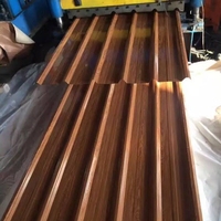 DX51D Gewelltes PPGI Metall-Dachpaneel in RAL-Farbe Verzinktes Stahl-Dachblech für Außenbereiche