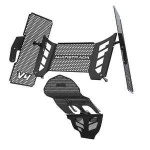 Ensemble complet pour <span class=keywords><strong>Ducati</strong></span> Multistrada V4 Rally S Pike Sport <span class=keywords><strong>2021</strong></span>-2023 Radiateur Culbuteur Protection du moteur Systèmes de carrosserie - Product Image 1
