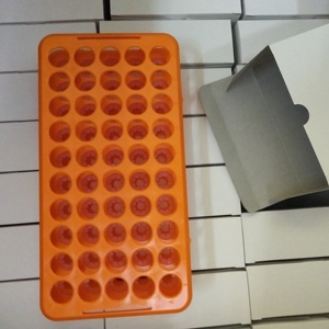 BENOYLAB Laboratorio Provetta di Plastica <span class=keywords><strong>Rack</strong></span> per 50 fori Multi-purpose cremagliera del tubo - Product Image 2