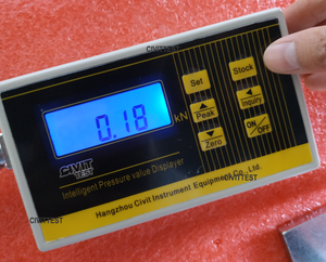 6KN LCD ekran bölünmüş kolu harç yüz tuğla yapışma test cihazı yapışma bağ gücü test cihazı kapalı çekin - Product Image 4