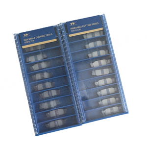 GZD3002-FG GS3125 Inserts de marque Gesacs, inserts carrés en acier inoxydable CNC pour le rainurage, la coupe, le fonte, en stock - Product Image 1