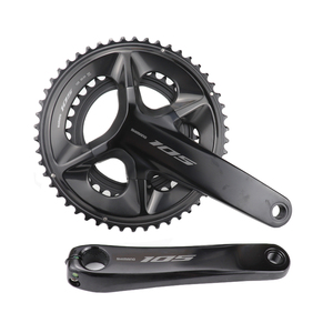 Juego de Bielas <span class=keywords><strong>Shimano</strong></span> <span class=keywords><strong>105</strong></span> R7100 de 2x12 Velocidades, 165/170/172.5/175mm, 52-36T/50-34T, para Bicicleta de <span class=keywords><strong>Carretera</strong></span>, Piezas Originales - Product Image 1