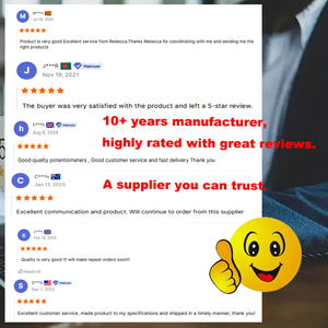 โพเทนชิโอมิเตอร์สไลด์เชิงเส้น20มม. 30มม. เครื่องผสมเสียงสำหรับเดินทางตัวต้านทานปรับฟิล์มคาร์บอน - Product Image 6