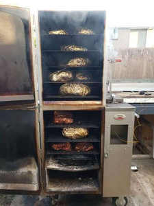 เตารมควันสเตนเลสสตีลแบบใช้แรงโน้มถ่วงสำหรับใช้งานเชิงพาณิชย์-ขนาดใหญ่พิเศษ - Product Image 2