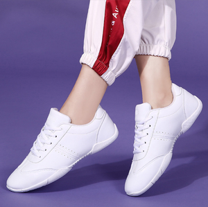 Zapatillas de Porristas para Niñas y Mujeres Modelo 853, Tenis Blancos de Baile para Animación, Calzado Juvenil Escolar para Caminar, Entrenamiento Atlético y Tenis - Product Image 6