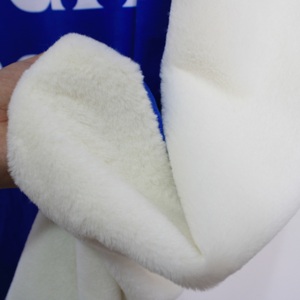 Phổ Biến Nhất Tùy Chỉnh Mờ Mùa Đông Sang Trọng Dày Sofa Chồn Chăn Mềm Sang Trọng Thỏ Giả Lông Ném Chăn Cho Ghế - Product Image 4