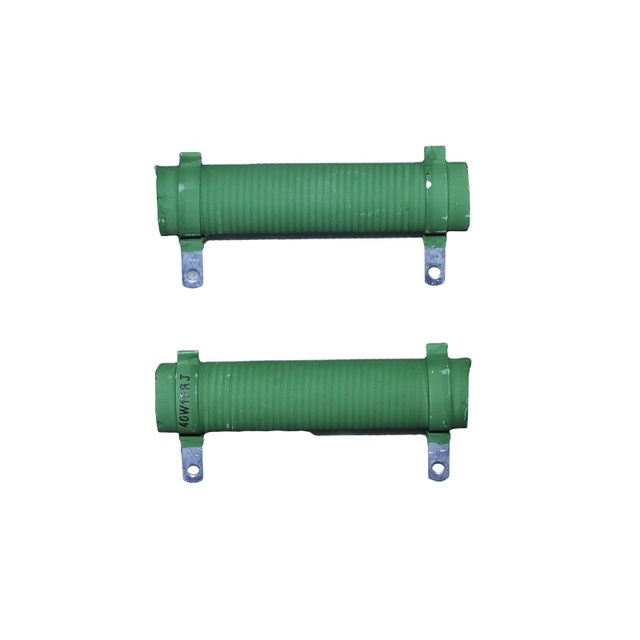 Resistor Factory Custom Rx20 Tubular Ceramic High Power Ripple Wirewound Resistor Braking Aging Load Electric Enamel Resistor