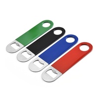 Benutzer definierte Farbe Bar Flade Bar Keys Hoch leistungs gummi gehäuse Edelstahl Flach flaschen öffner
