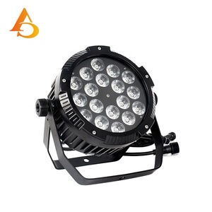 Luz de Escenario Impermeable de 18x12w, Luces LED RGBWA para Exteriores - Product Image 1