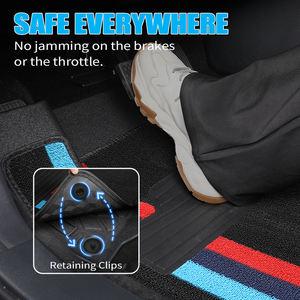 Alfombrillas de secado rápido para coche, alfombrillas antideslizantes para suelo de <span class=keywords><strong>4x4</strong></span>, alfombrilla para pie, coche para Acura 2017 2023 - Product Image 6