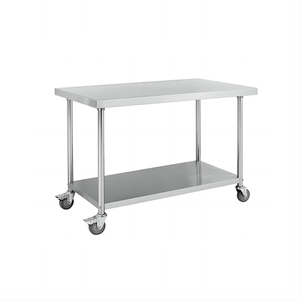 Tavolo da lavoro ristorante commerciale tavolo da cucina in acciaio inox panca da cucina - Product Image 5