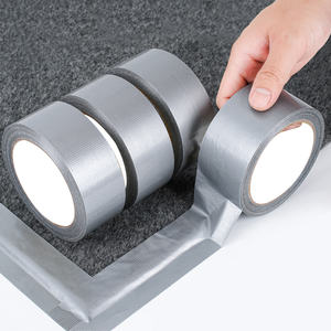 <span class=keywords><strong>Ruban</strong></span> adhésif en tissu argenté à usage multiple et robuste-Imprimé sur mesure <span class=keywords><strong>pour</strong></span> réparation, colonne vertébrale de <span class=keywords><strong>livre</strong></span>, usage industriel - Product Image 1