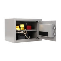 Caja Fuerte Electrónica con Teclado, Diseño de Fábrica, Caja de Seguridad Personal para el Hogar, Almacenamiento de Joyas y Documentos para el Hogar y la Oficina
