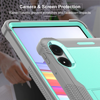 Coque de protection robuste antichoc double couche avec support intégré pour tablette Redmi Pad Pro 12.1 avec protection d'écran intégrée