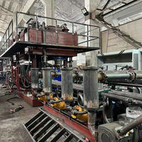 Presse à extrusion à chaud à double action TXCJ-800 tonnes pour tubes en laiton, aluminium et cuivre