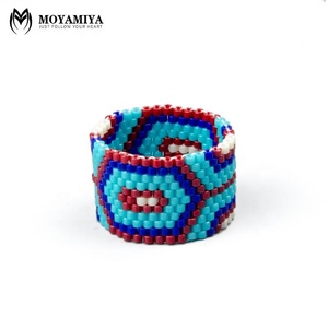 MI-R180022 Moyamiya turco mano Fátima mal de ojo los hombres, joyería de imitación 2019 mujeres anillo conjunto de joyas - Product Image 1