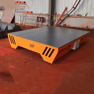 Nuevo Carro de Transferencia Eléctrico de Alta Resistencia, Elevación Hidráulica, Neumáticos Neumáticos, Control Remoto, 380V para Planta de Fabricación - Product Image 2