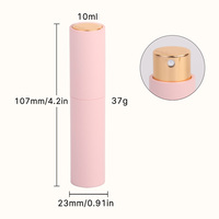 Mini flacon vaporisateur de parfum 10 ml, flacon de parfum miniature en plastique rechargeable, atomiseur, emballage cosmétique