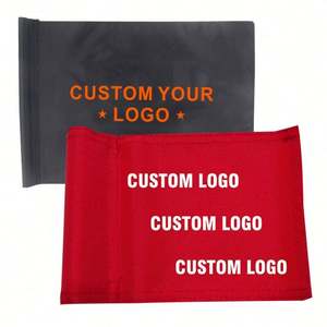 Prix d'usine Sublimation vierge personnalisée Marquage promotionnel Logo brodé Drapeau d'épingle de golf sur mesure - Product Image 1