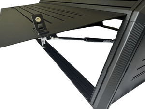 Cubierta negra de aluminio Camioneta Toldo Forma dura Hardtop con bloqueo y función impermeable - Product Image 5