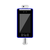 Dispositivo de Control de Acceso con Torniquete Electrónico Digital de Reconocimiento Facial, Pantalla LCD, Alimentación USB, Temperatura Binocular