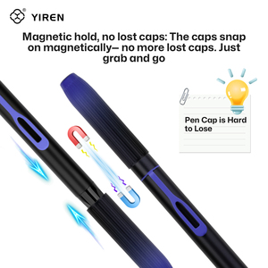 <span class=keywords><strong>Penna</strong></span> in Metallo YIREN alla Moda con Cappuccio Magnetico e Design a Contrasto di Colore, Opzioni <span class=keywords><strong>Stilografica</strong></span> e Roller per Scuola e Lavoro - Product Image 3