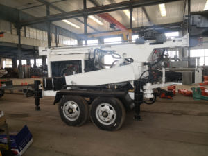Plataforma de Perforación de Pozos de Agua Portátil con Remolque de 4 Ruedas, 2000 mm, Promoción Única, 320 mm de Distancia al Suelo para <span class=keywords><strong>Roca</strong></span> Dura - Product Image 3