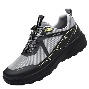 Chaussures de randonnée et d'escalade pour hommes à semelles souples pour l'extérieur, collection Printemps 2026 – Chaussures décontractées tendance à enfiler, semelles épaisses, chaussures de sport à la mode - Product Image 3