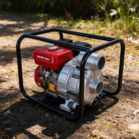 Pompe à eau à essence professionnelle 170F OHV 3 pouces à haut débit pour l'irrigation agricole