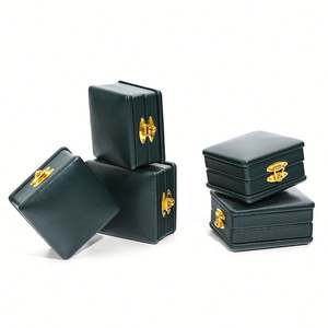 Neceser de cuero PU Logotipo personalizado Bolsa de cosméticos Estuche para auriculares - Product Image 2