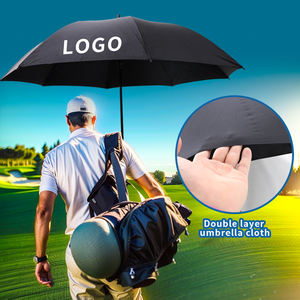 <span class=keywords><strong>Grand</strong></span> <span class=keywords><strong>parasol</strong></span> de golf durable et personnalisé avec logo en couleur Parapluie publicitaire protection UV Parapluie de golf double couche pour l'extérieur - Product Image 4