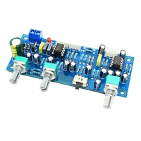 Papan Amplifier 2.1 Channel Subwoofer Preamp Board Low Pass Filter Pre-AMP Amplifier Board Preamplifier NE5532