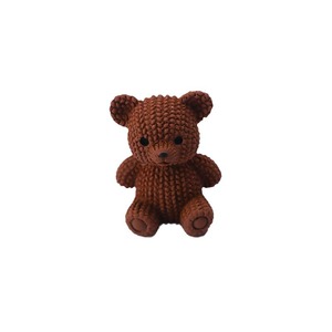 Mini Ornamenti 3D a Forma di Orso in Tinta Unita - Design Cartoonesco per Creazione di Gioielli Fai-da-Te e Forniture per Lavori Artigianali - Product Image 5