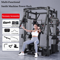Máquina de Ejercicios Multifuncional Zoshine con Poleas Cruzadas Ajustables, Equipo de Entrenamiento de Fuerza para Ejercicios en Casa