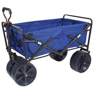 XH1007 Carro de jardín plegado Carro de mano plegable de rueda grande para acampar Uso de jardín de playa al aire libre - Product Image 2