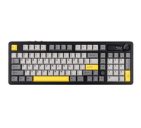 Nouveau clavier mécanique filaire et sans fil AJAZZ AK980 98% échangeable à chaud avec clavier de jeu à écran couleur TFT pour PC
