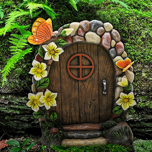 In resina In Miniatura Fata <span class=keywords><strong>Giardino</strong></span> Limitata Segreto Fata Porta - Product Image 5