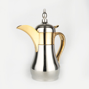 Bình Chân Không Cách Nhiệt Bằng Thép Không Gỉ Đúp Bán Chạy Phong Cách Ả Rập 0,5L Bình DALLAH POT - Product Image 2