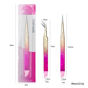 Pince à ongles droite et courbée, outil de manucure en acier inoxydable, vente en gros - Product Image 4