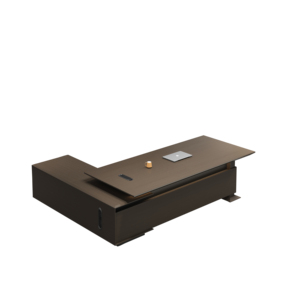 โต๊ะทำงานสำนักงานรูปตัว L เฟอร์นิเจอร์สำนักงานทันสมัย โต๊ะผู้บริหาร โต๊ะซีอีโอ ชุดโต๊ะทำงานสำนักงาน - Product Image 5