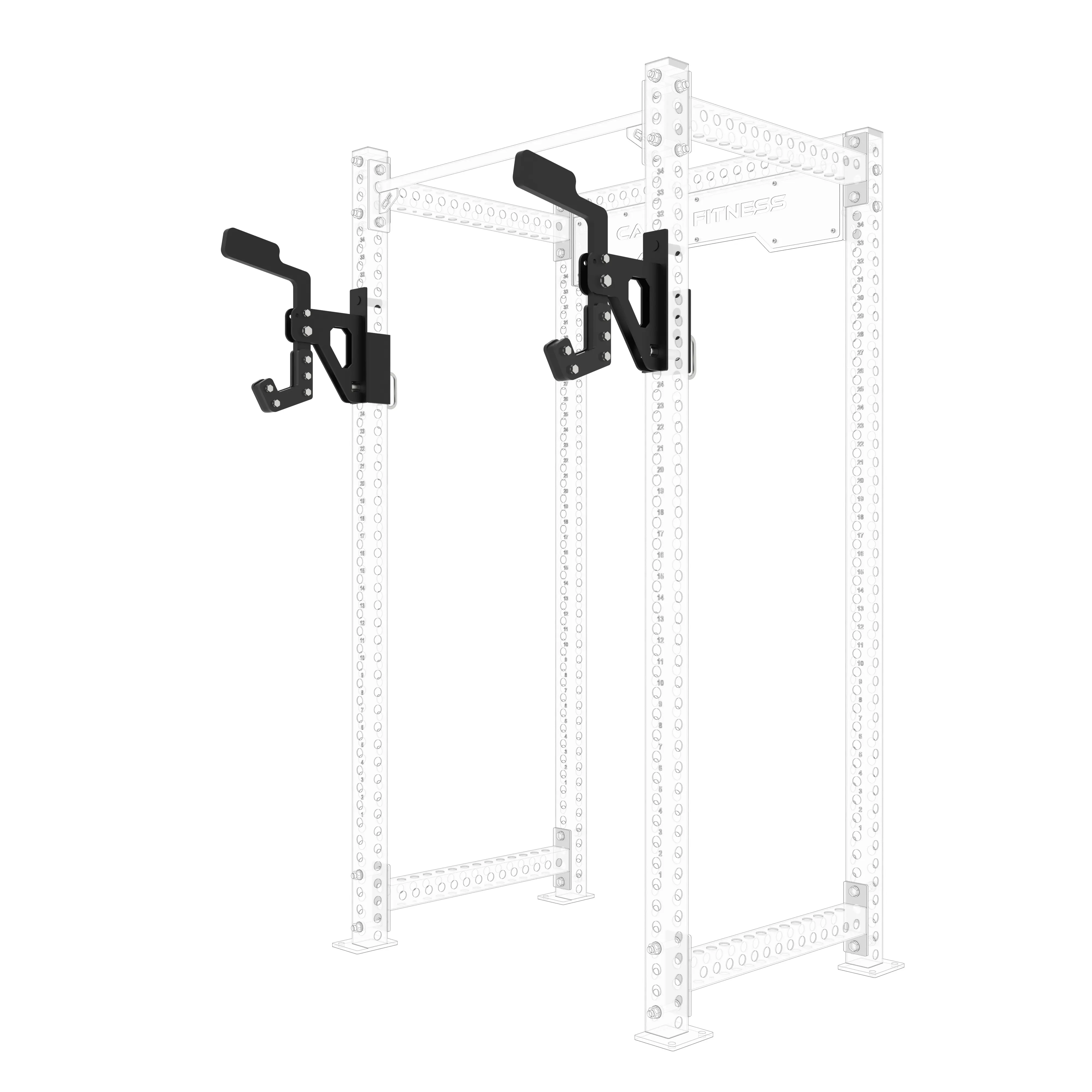 Hot Selling Adjustable Monolift Attachments Fit Professional Squat Rack Frame And Multi Power Rack Cage